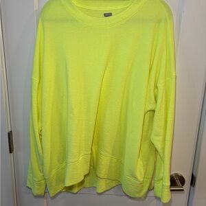 Aerie Bright Yellow Women's Sweatshirt